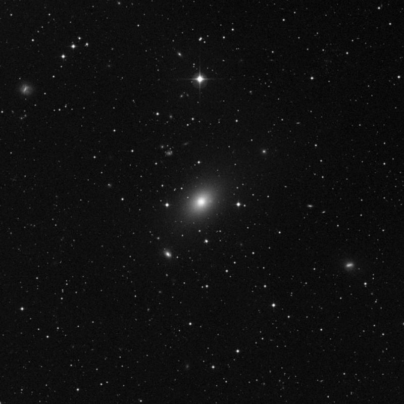 Image of NGC 5813 - Elliptical Galaxy in Virgo star