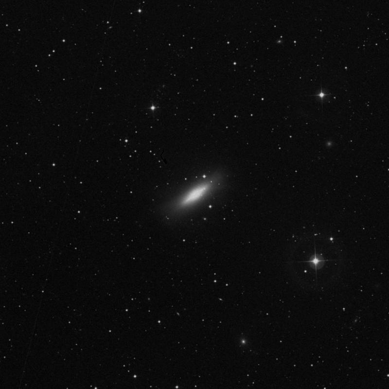 Image of NGC 5866 (Spindle Galaxy) - Lenticular Galaxy in Draco star