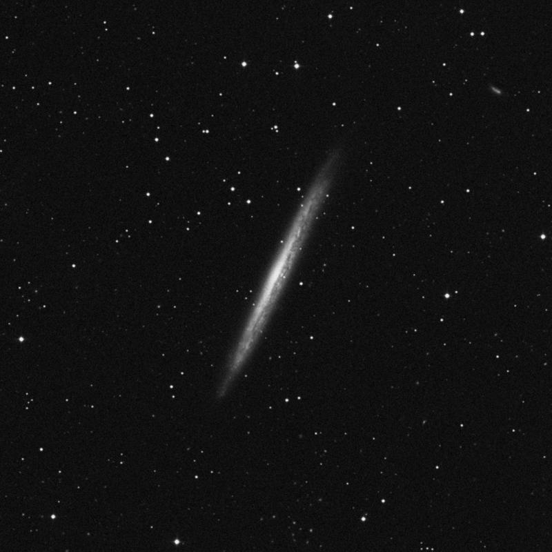 Image of NGC 5907 - Intermediate Spiral Galaxy in Draco star