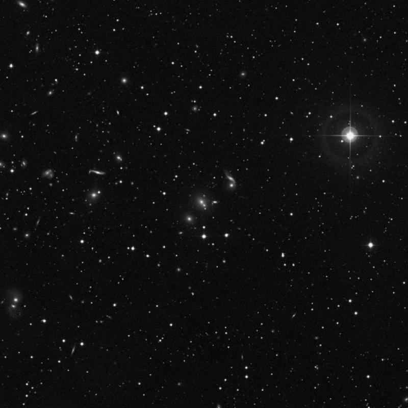 Image of NGC 6041 - Galaxy Pair in Hercules star