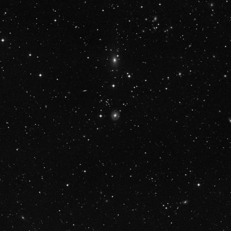 Image of NGC 6085 - Spiral Galaxy in Corona Borealis star