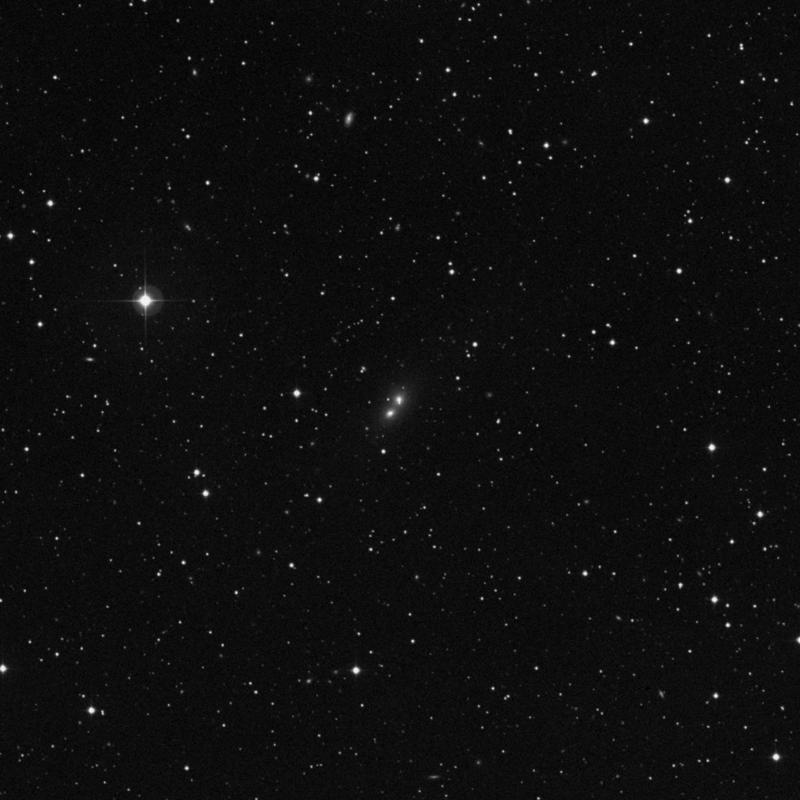 Image of NGC 6098 - Elliptical Galaxy in Hercules star