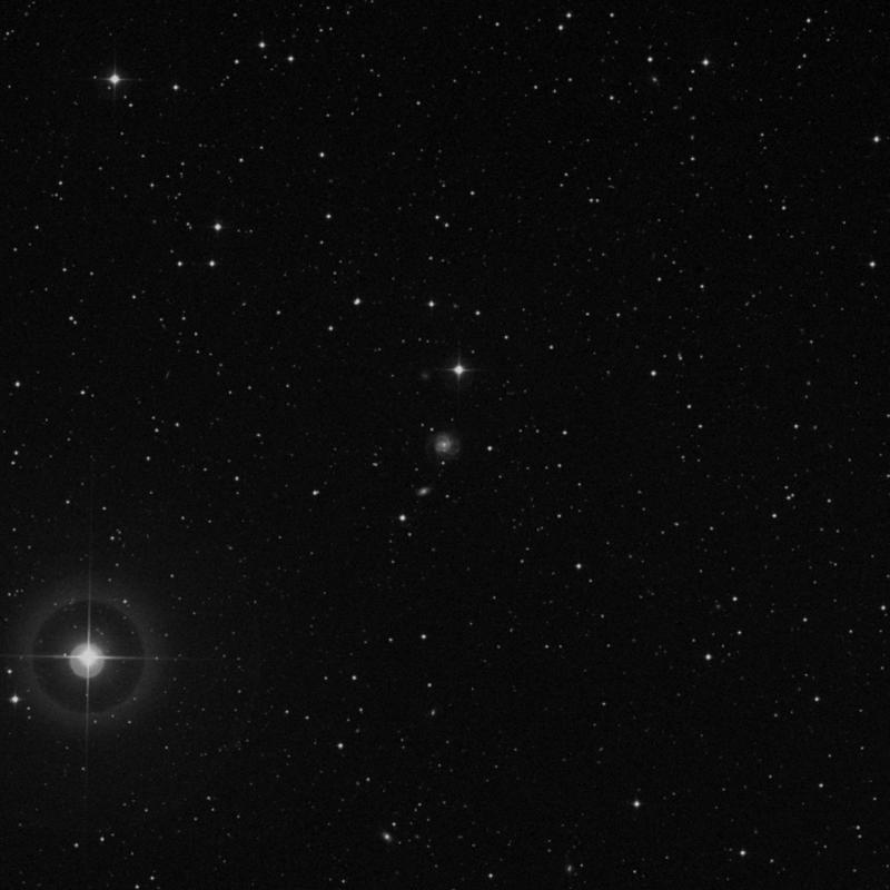 Image of NGC 6117 - Spiral Galaxy in Corona Borealis star