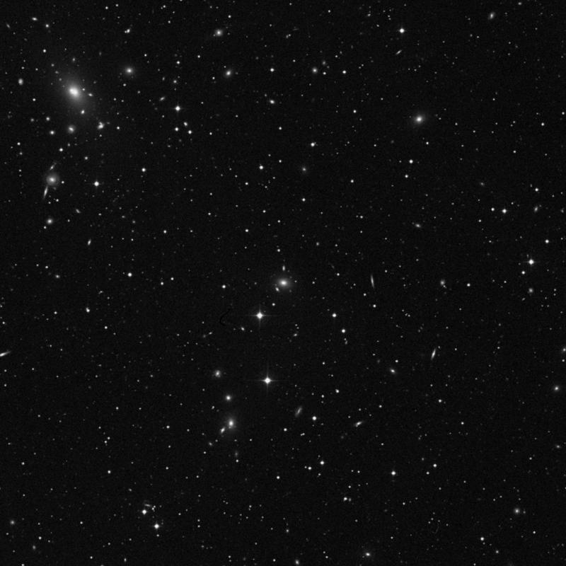 Image of NGC 6158 - Elliptical Galaxy in Hercules star