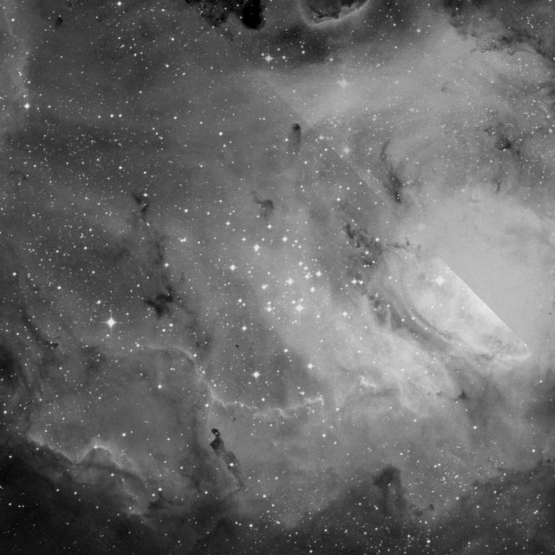 Image of NGC 6530 - Star Cluster + Nebula in Sagittarius star