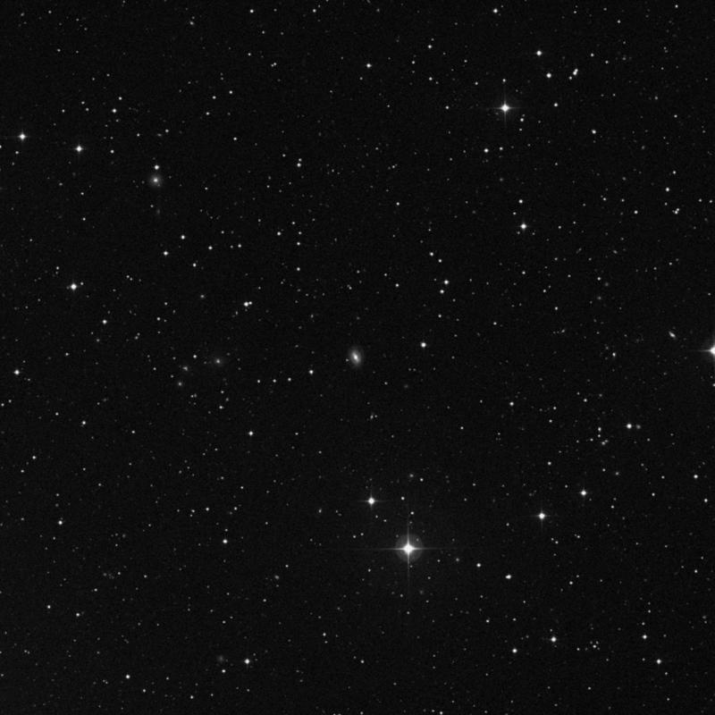 Image of IC 1223 - Spiral Galaxy in Hercules star