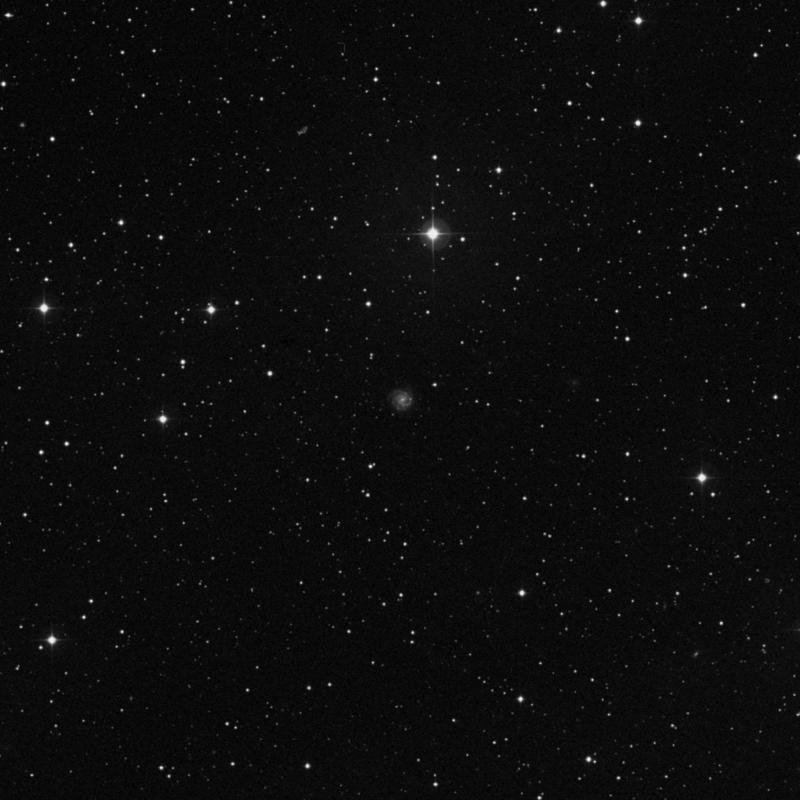Image of IC 1236 - Spiral Galaxy in Hercules star