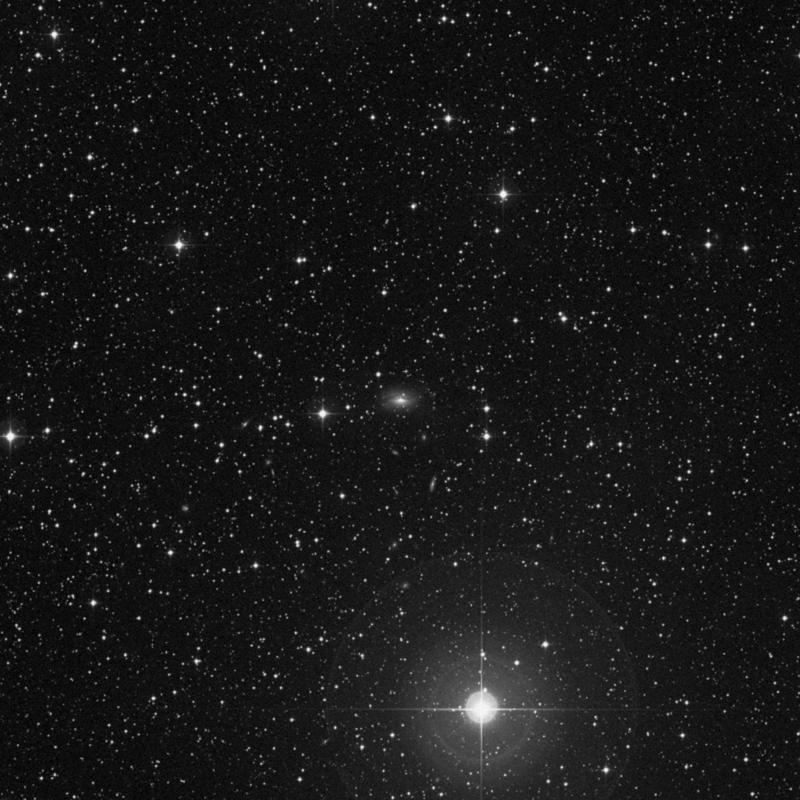 Image of NGC 6628 - Lenticular Galaxy in Hercules star