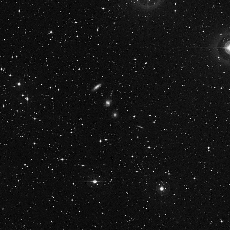 Image of NGC 6975 - Intermediate Spiral Galaxy in Aquarius star