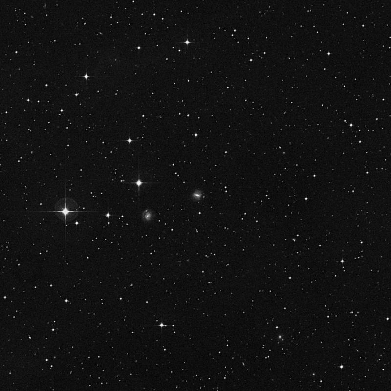 Image of NGC 7065 - Barred Spiral Galaxy in Aquarius star