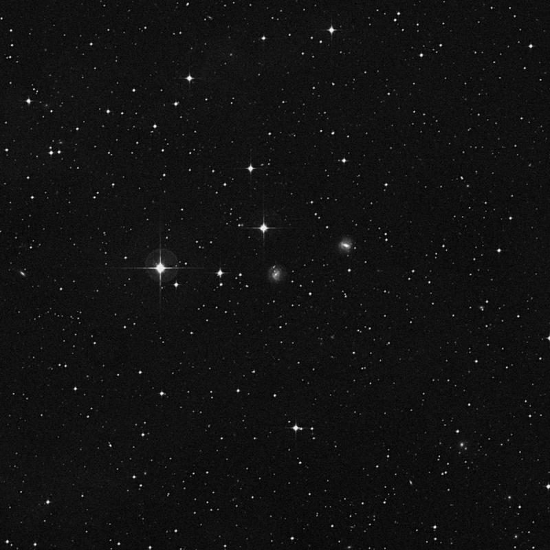 Image of NGC 7065A - Spiral Galaxy in Aquarius star