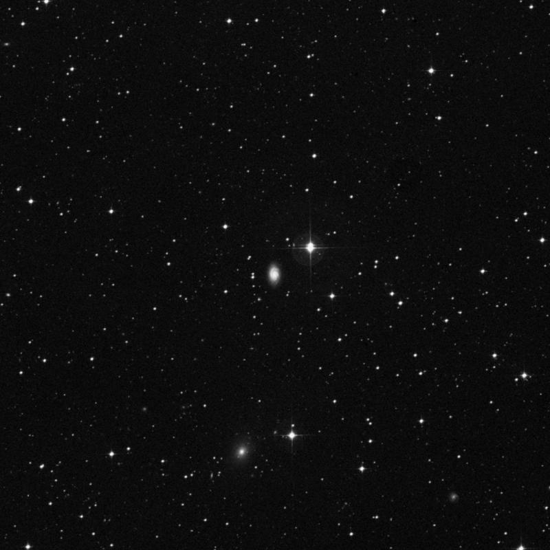 Image of NGC 7247 - Barred Spiral Galaxy in Aquarius star