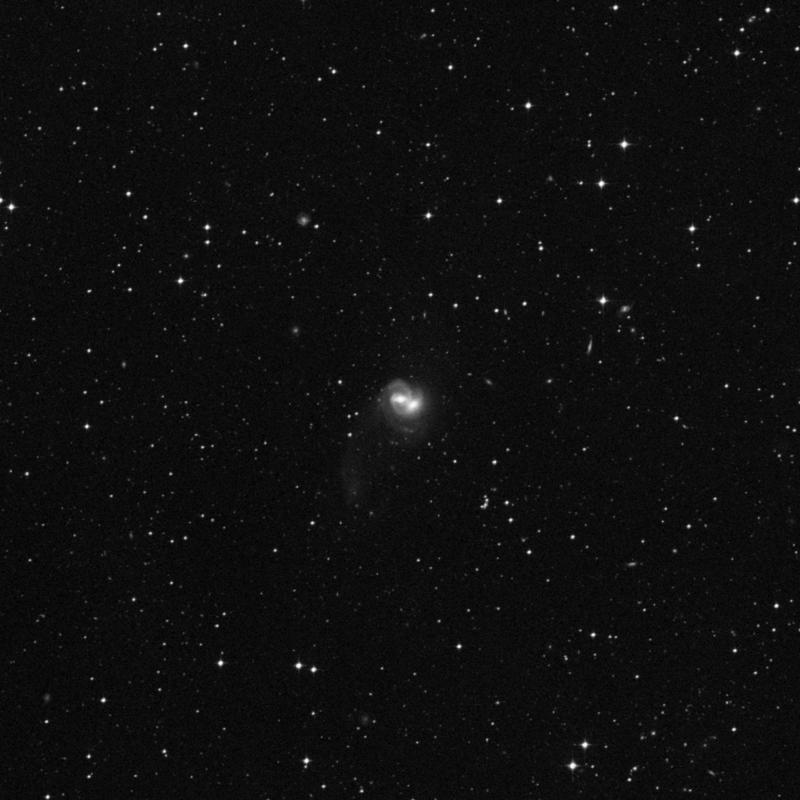 Image of NGC 7285 - Barred Spiral Galaxy in Aquarius star
