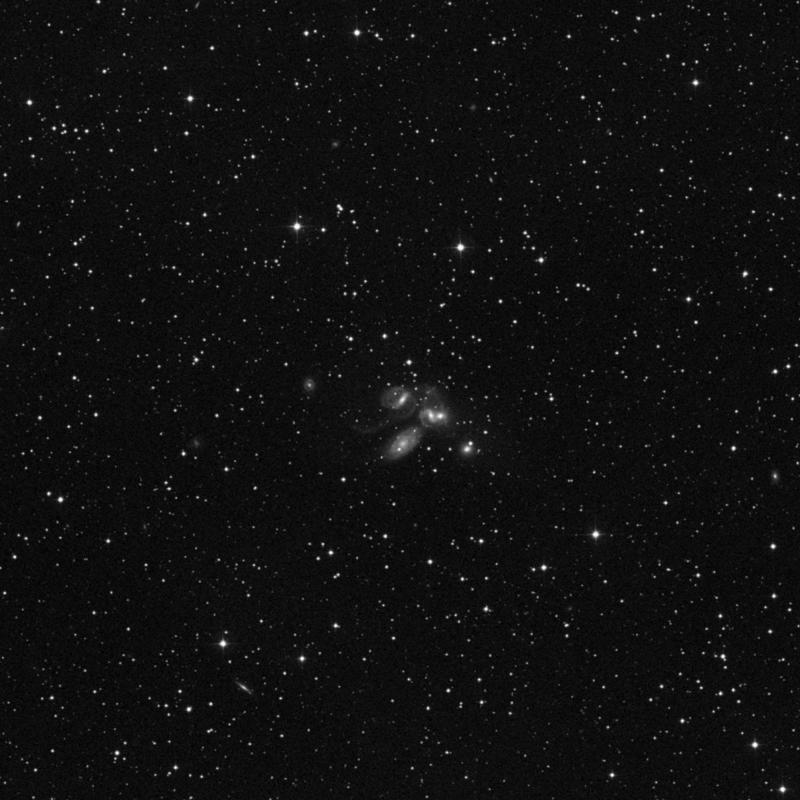 Image of NGC 7319 - Spiral Galaxy in Pegasus star