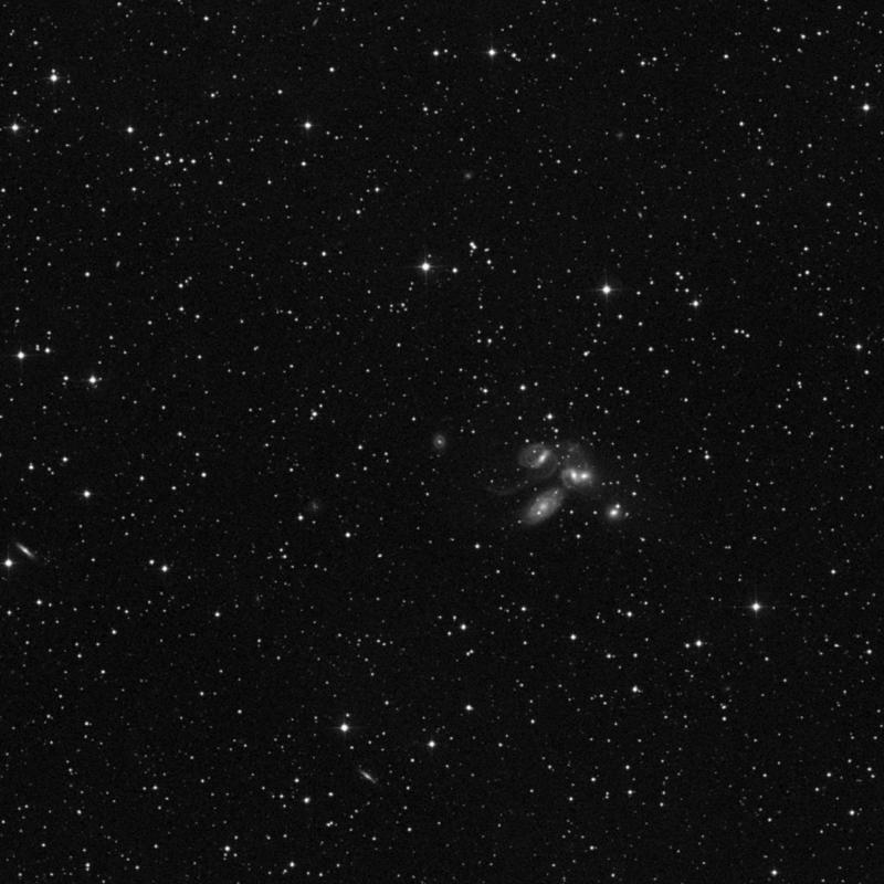 Image of NGC 7320C - Lenticular Galaxy in Pegasus star
