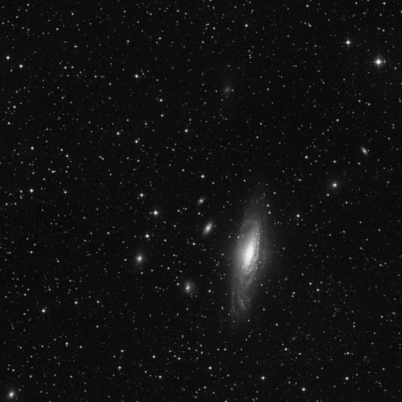Image of NGC 7336 - Intermediate Spiral Galaxy in Pegasus star