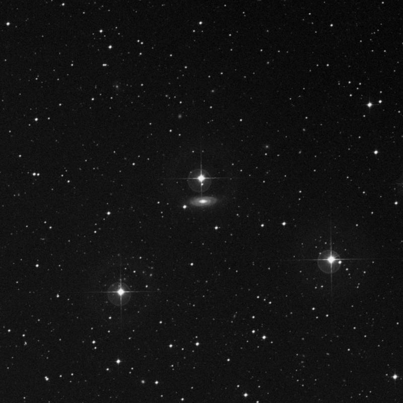 Image of NGC 7341 - Intermediate Spiral Galaxy in Aquarius star