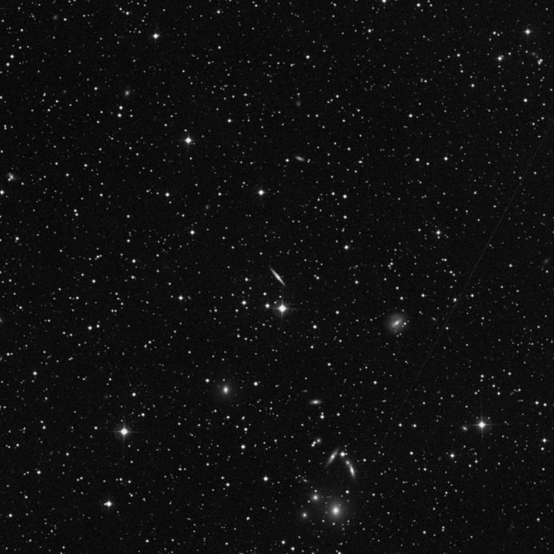 Image of NGC 7345 - Spiral Galaxy in Pegasus star