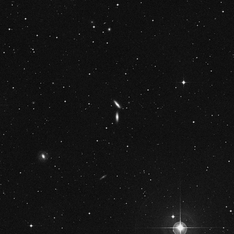 Image of NGC 7444 - Lenticular Galaxy in Aquarius star