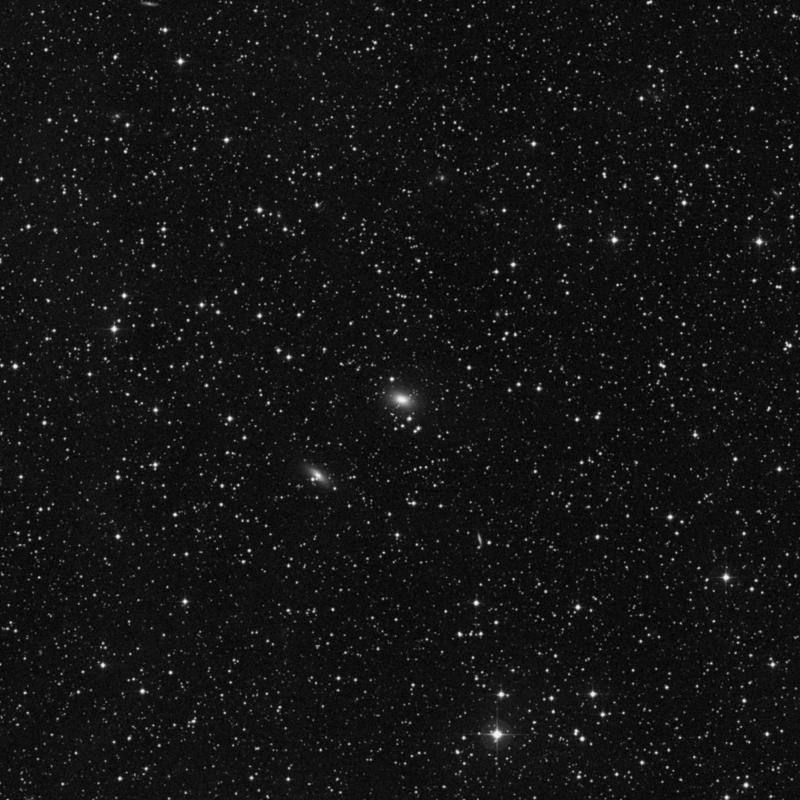 Image of IC 1392 - Elliptical/Spiral Galaxy in Cygnus star