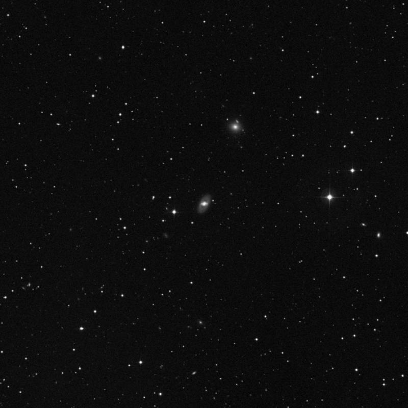 Image of NGC 7563 - Spiral Galaxy in Pegasus star