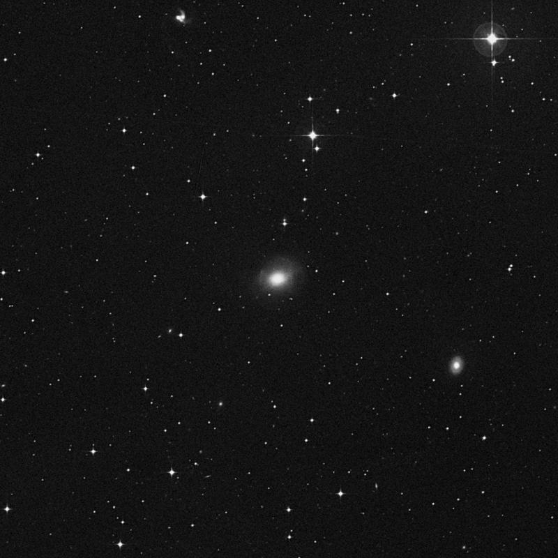 Image of NGC 7585 - Lenticular Galaxy in Aquarius star
