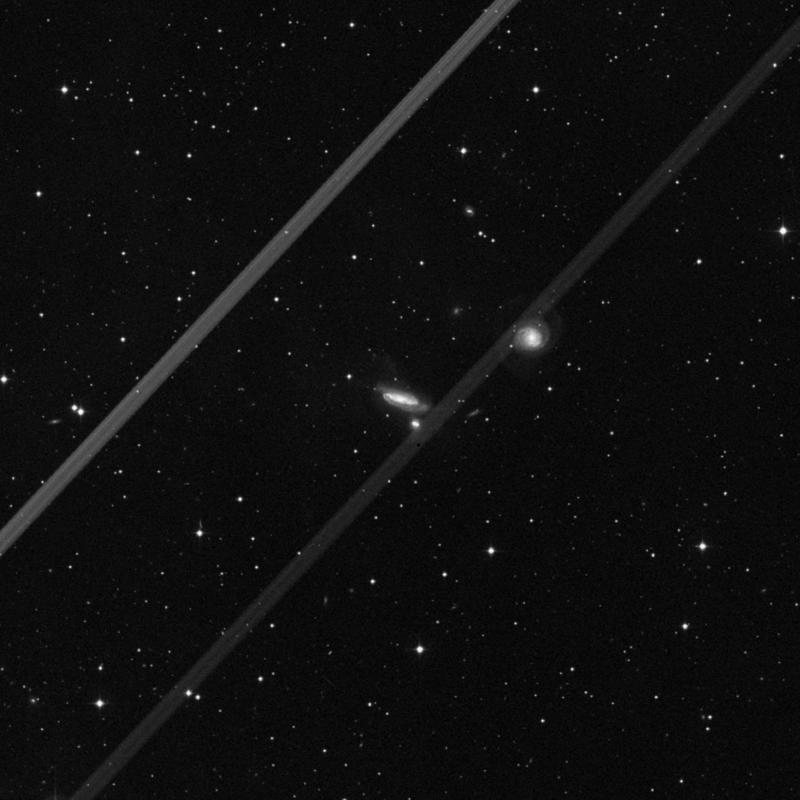 Image of NGC 7771 - Spiral Galaxy in Pegasus star