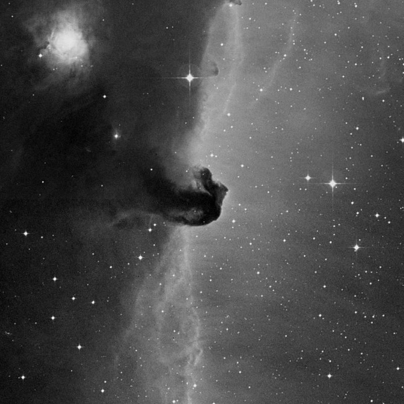 Image of B033 (Horsehead Nebula) - Dark Nebula in Orion star