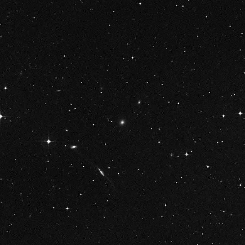 Image of IC 1505 - Elliptical Galaxy in Aquarius star