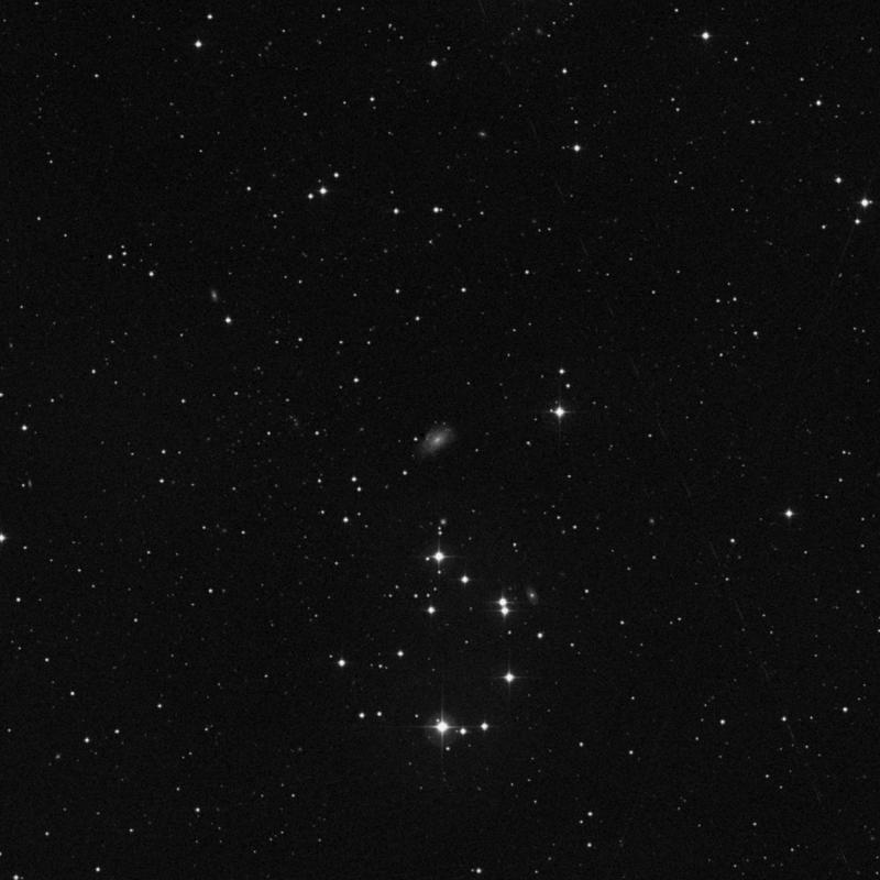 Image of IC 1731 - Intermediate Spiral Galaxy in Triangulum star