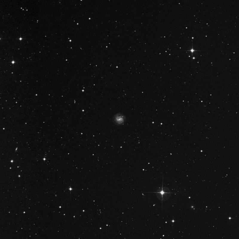 Image of IC 1734 - Spiral Galaxy in Fornax star