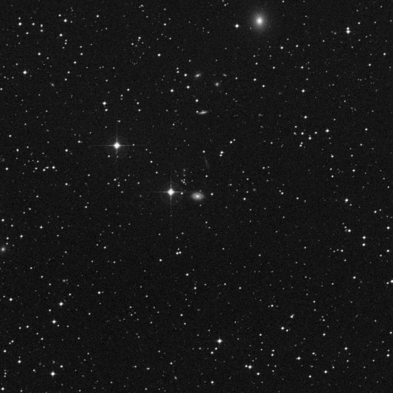 Image of IC 2137 - Intermediate Spiral Galaxy in Lepus star