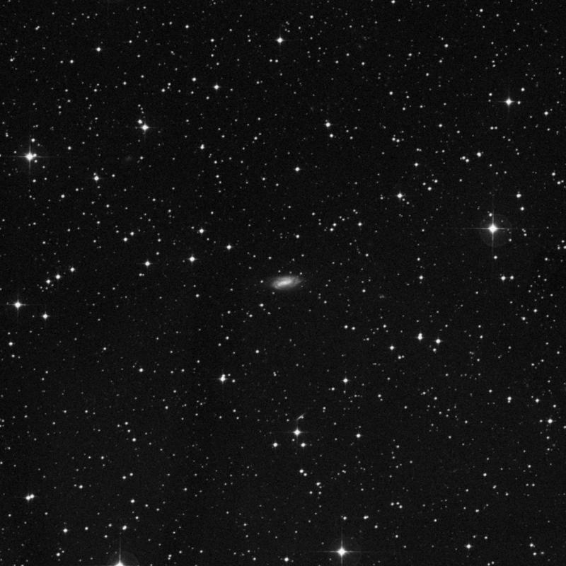 Image of IC 2143 - Barred Spiral Galaxy in Lepus star