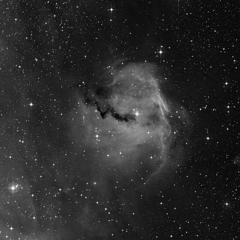 Image of IC 2177 - Reflection Nebula in Monoceros star