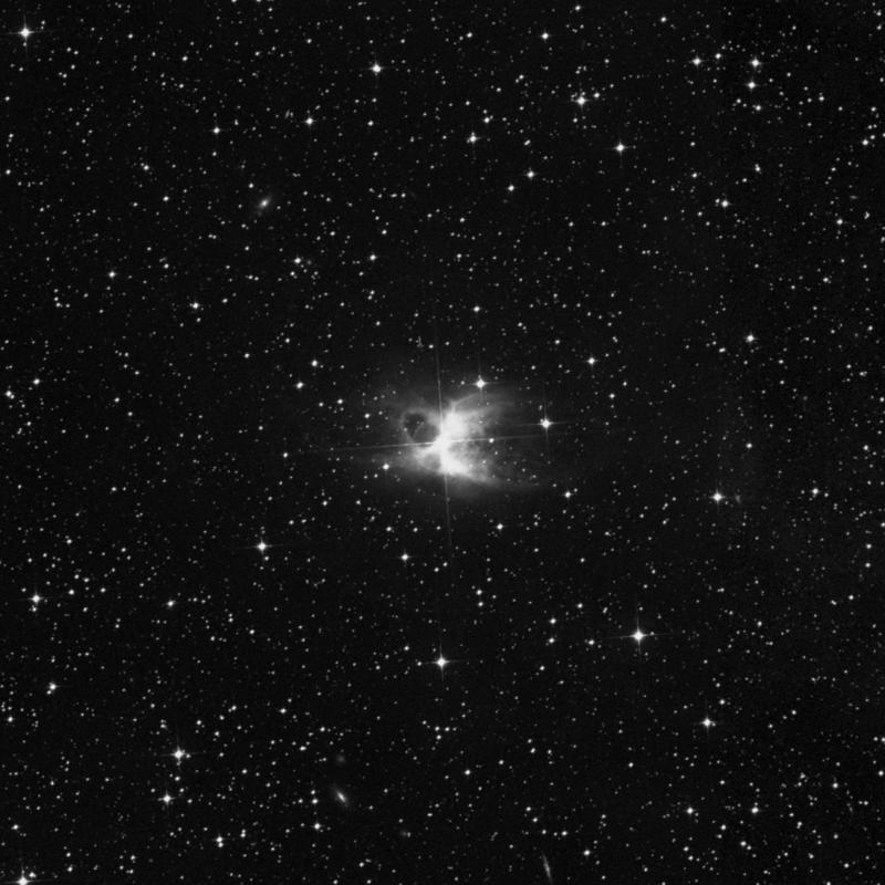 Image of IC 2220 (Toby Jug Nebula) - Reflection Nebula in Carina star