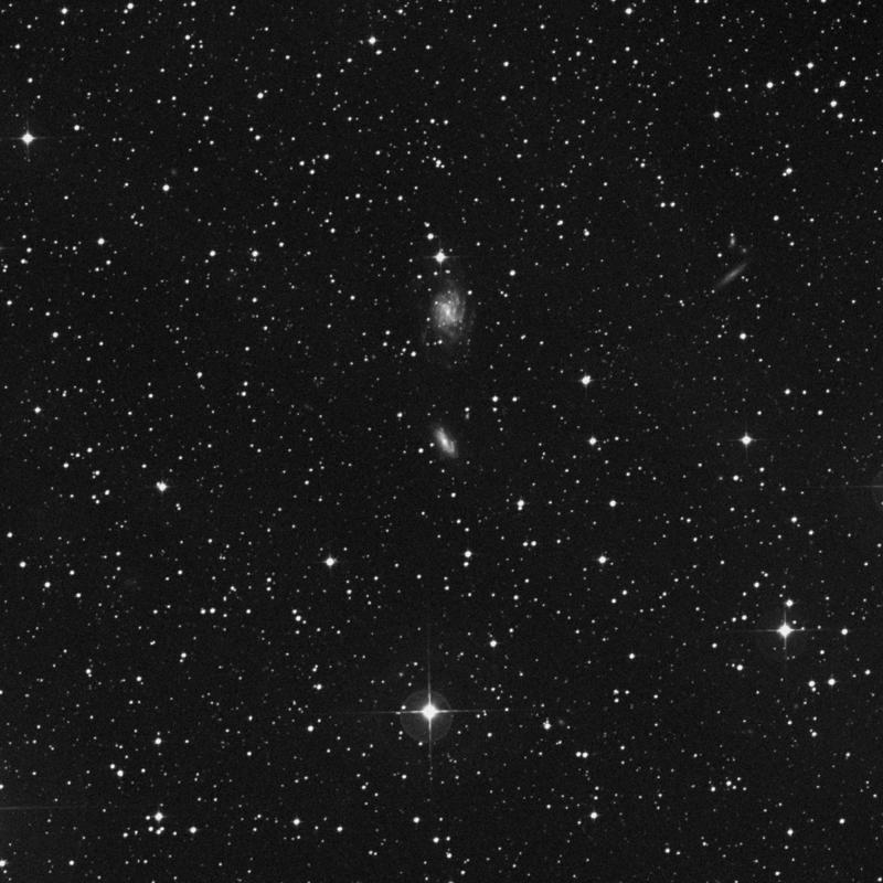 Image of IC 2523 - Barred Spiral Galaxy in Antlia star