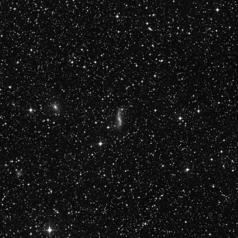 Image of IC 2554 - Barred Spiral Galaxy in Carina star