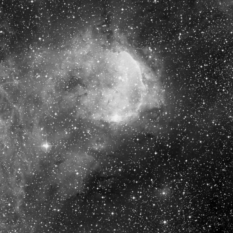 Image of IC 2599 - HII Ionized region in Carina star