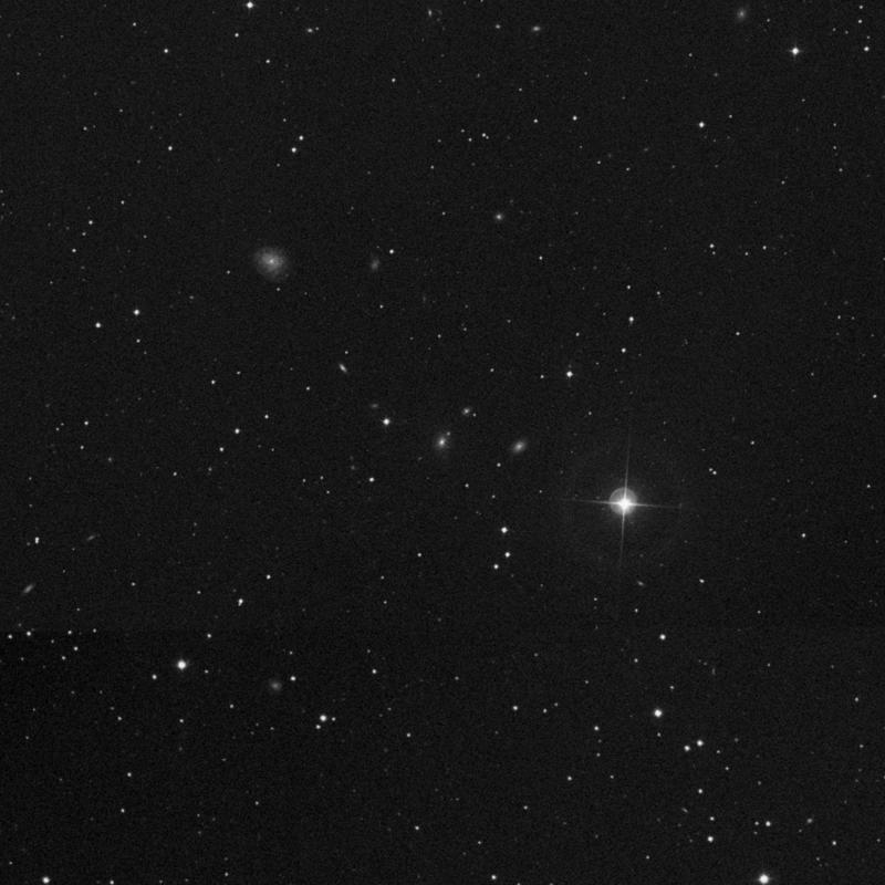 Image of IC 2601 - Elliptical Galaxy in Ursa Major star