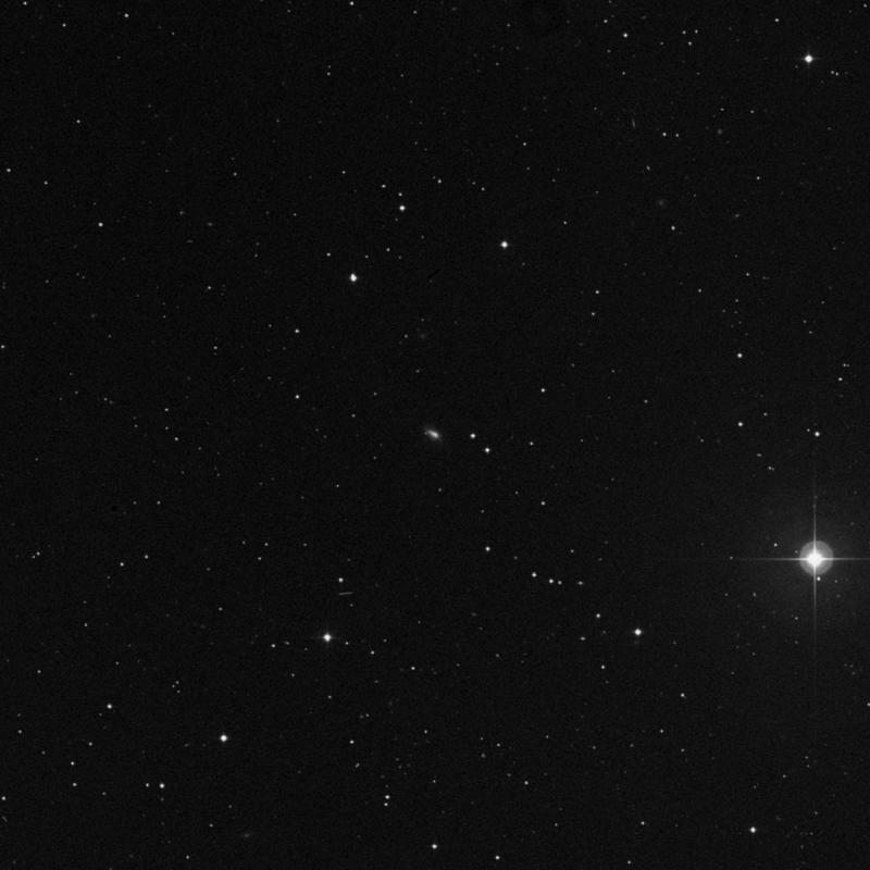 Image of IC 2828 - Irregular Galaxy in Leo star