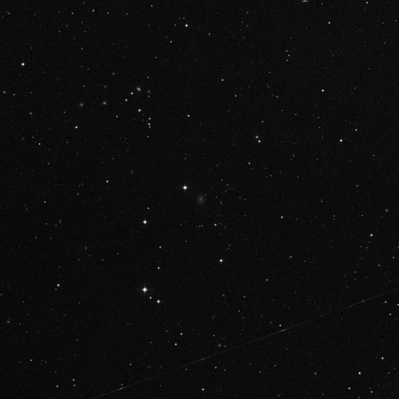 Image of IC 3021 - Intermediate Spiral(SABm) Galaxy in Virgo star
