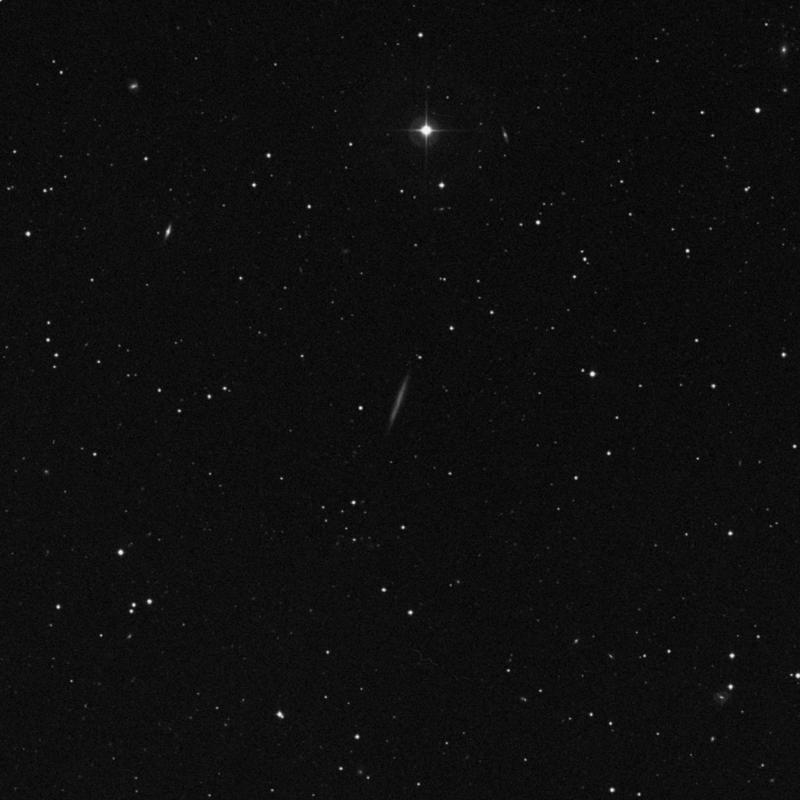 Image of IC 3074 - Barred Spiral Galaxy in Virgo star