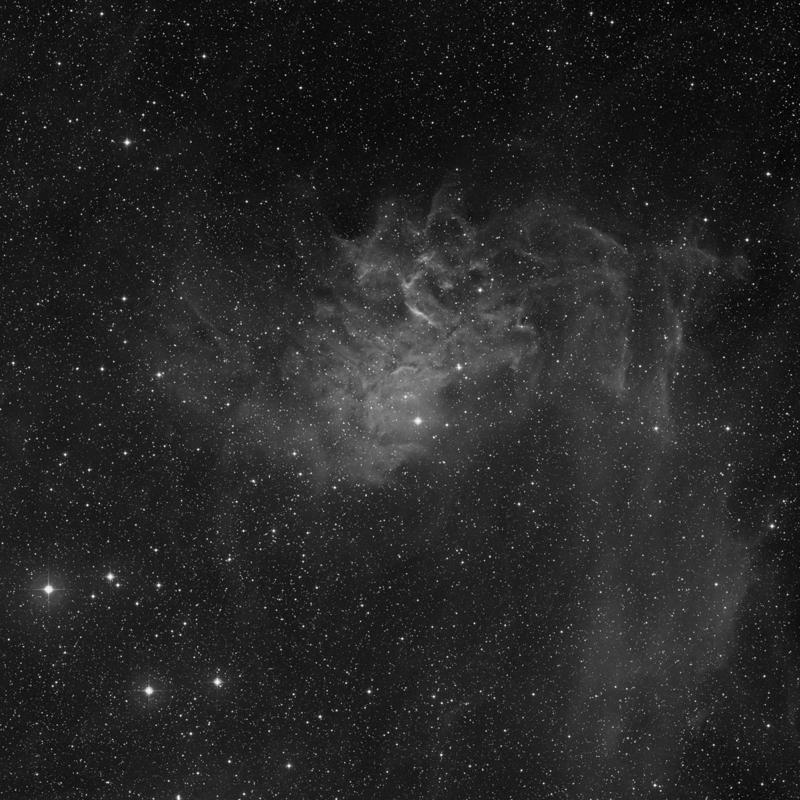 Image of IC 405 (Flaming Star Nebula) - Nebula in Auriga star