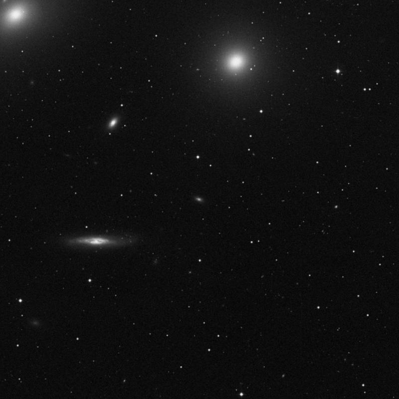 Image of IC 3303 - Elliptical Galaxy in Virgo star