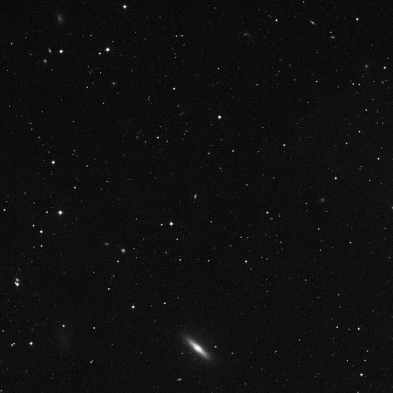 Image of IC 3357 - Spiral Galaxy in Virgo star