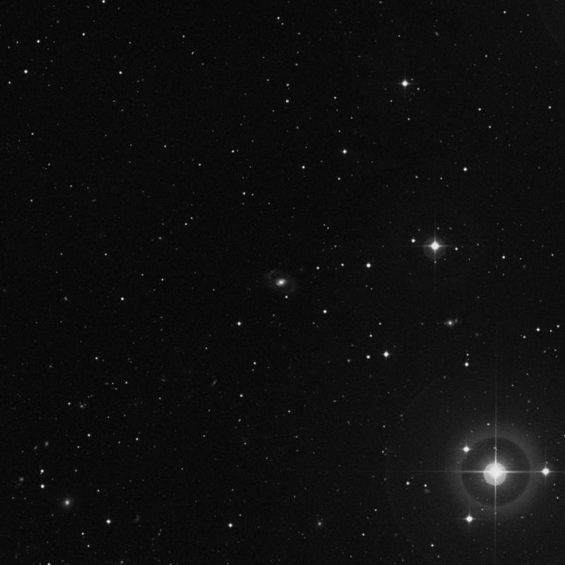 Image of IC 3376 - Barred Spiral Galaxy in Coma Berenices star