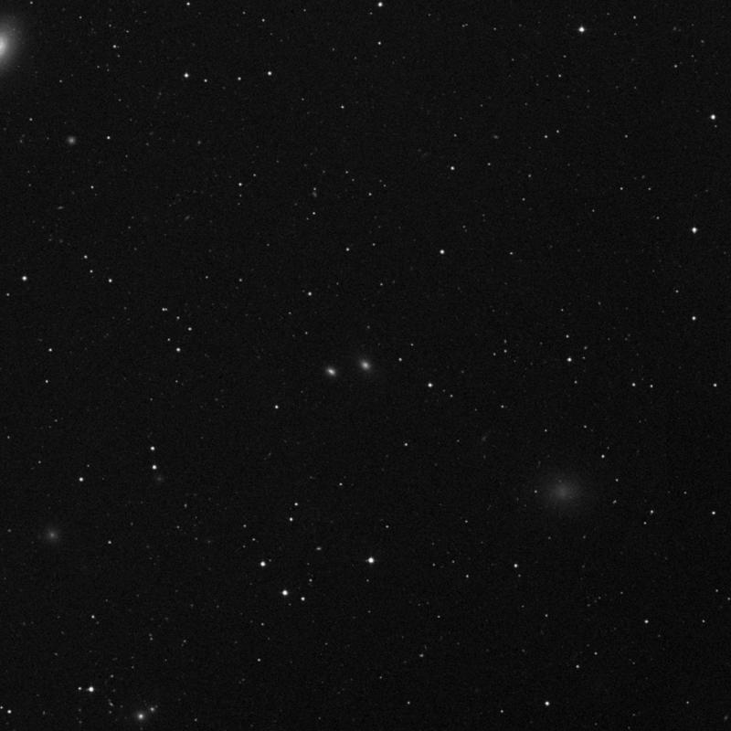 Image of IC 3486 - Elliptical Galaxy in Virgo star