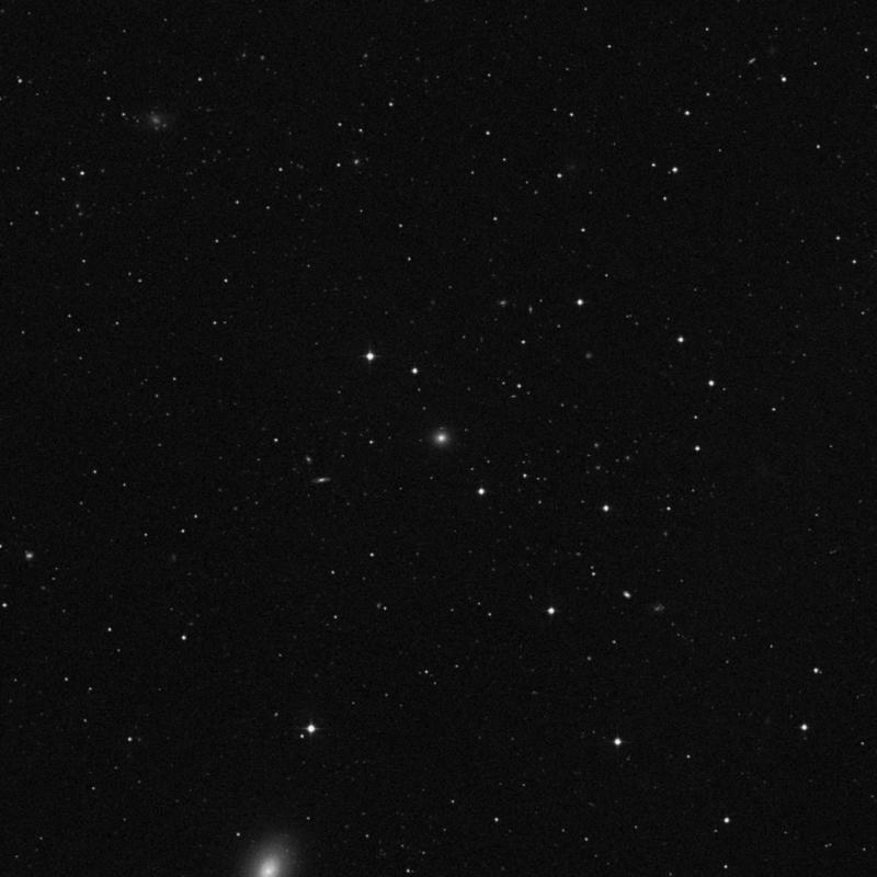 Image of IC 3501 - Elliptical Galaxy in Virgo star