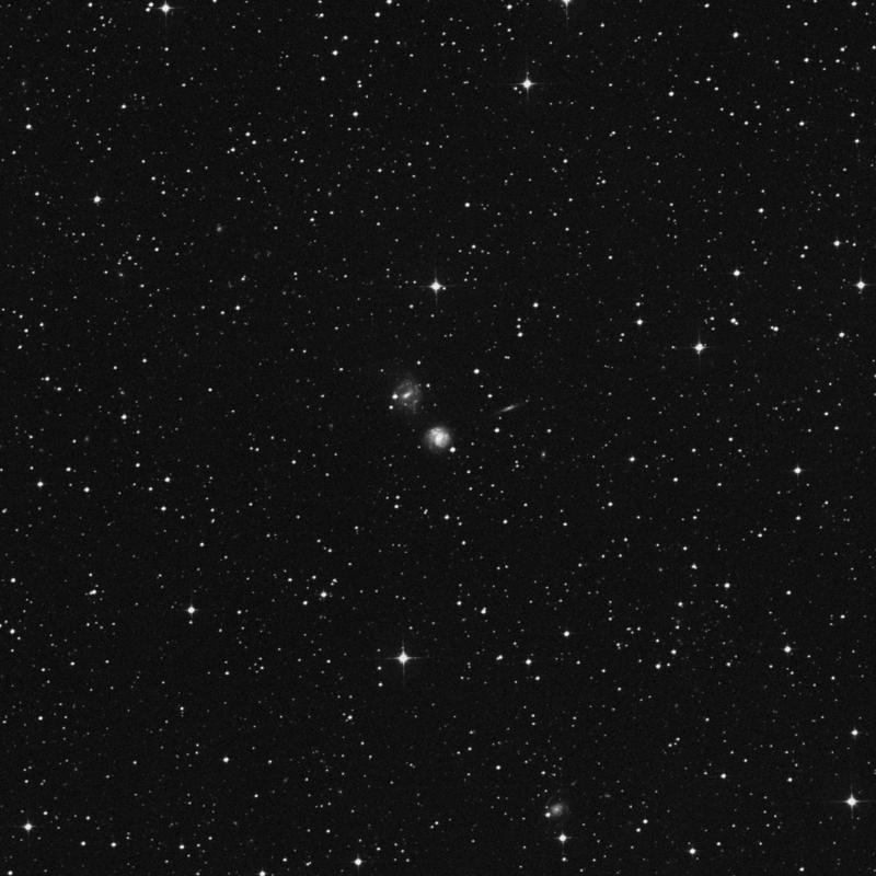 Image of IC 3639 - Barred Spiral Galaxy in Centaurus star