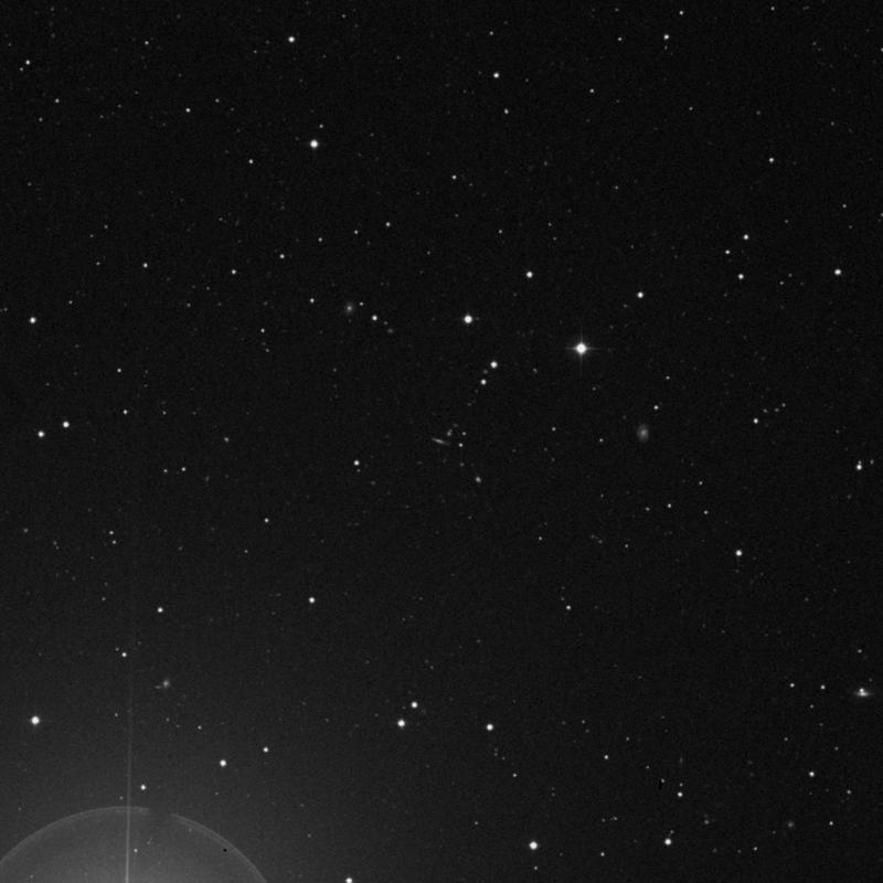 Image of IC 3893 - Barred Spiral Galaxy in Canes Venatici star